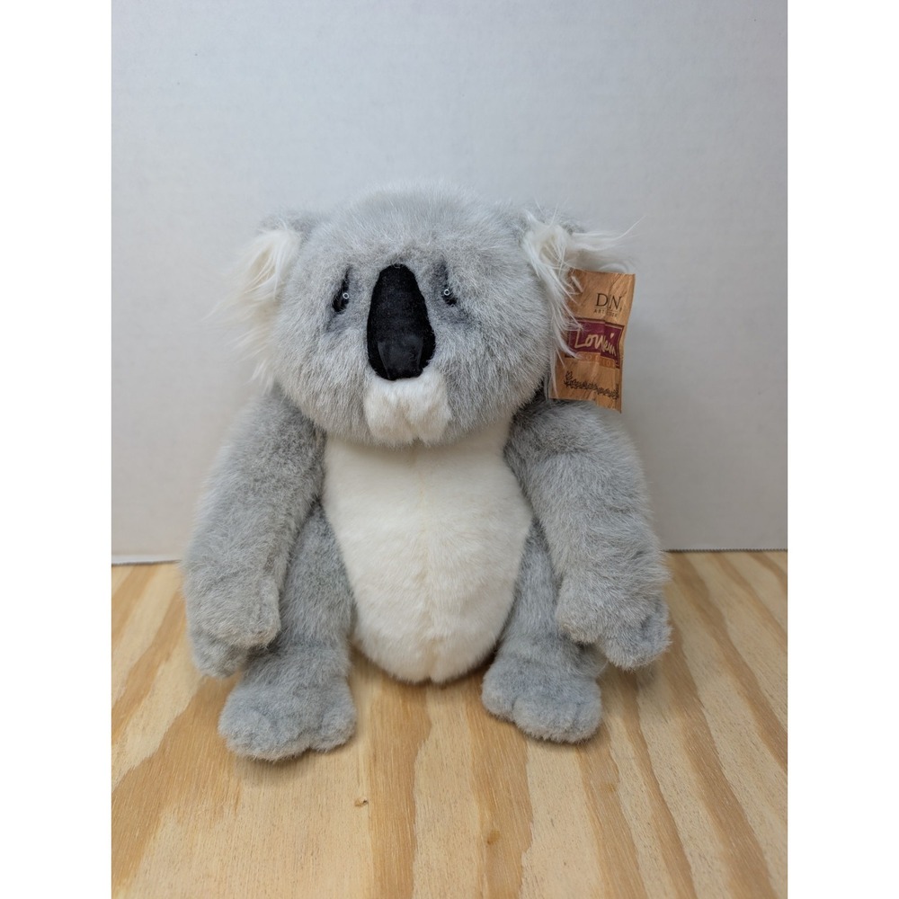 Lou Rankin Dakin Applause‎ 9" Sydney Koala Bear Gray Plush Vintage Tags